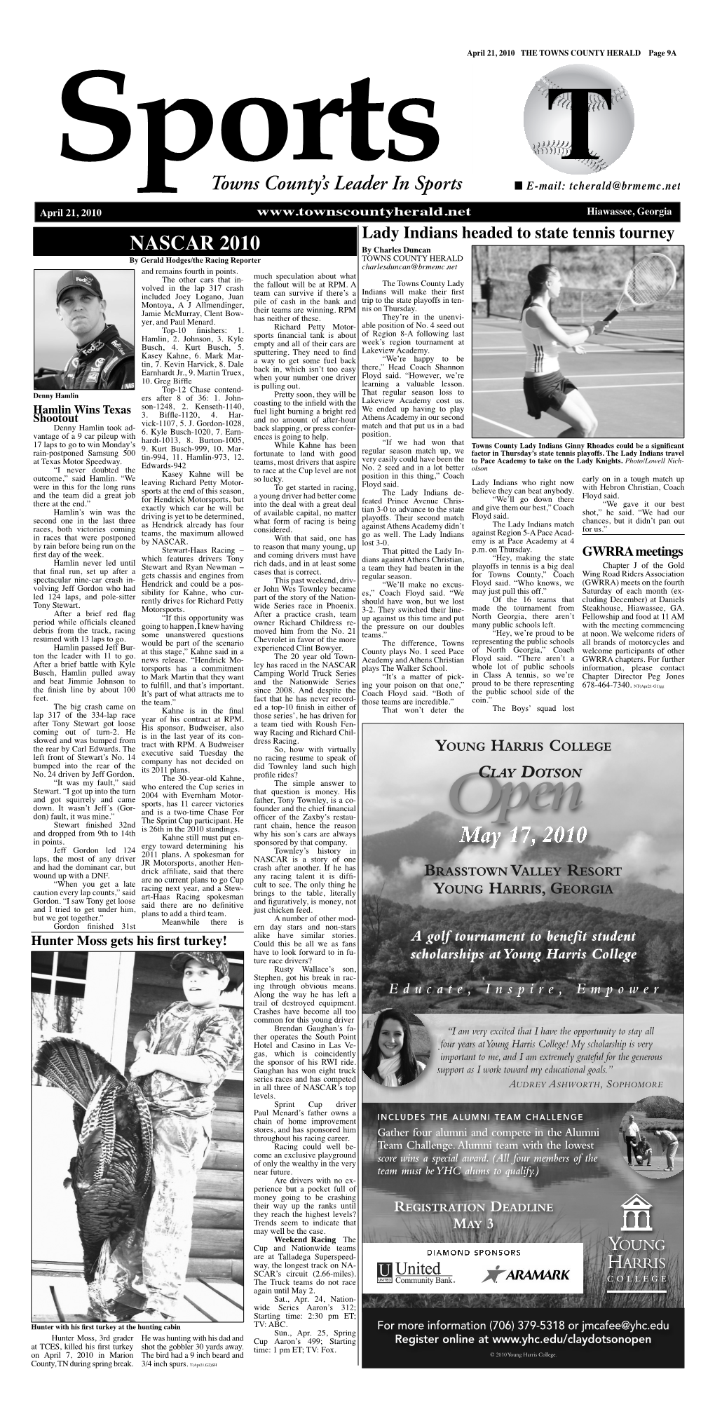 TCH Sports Page 9A.Indd