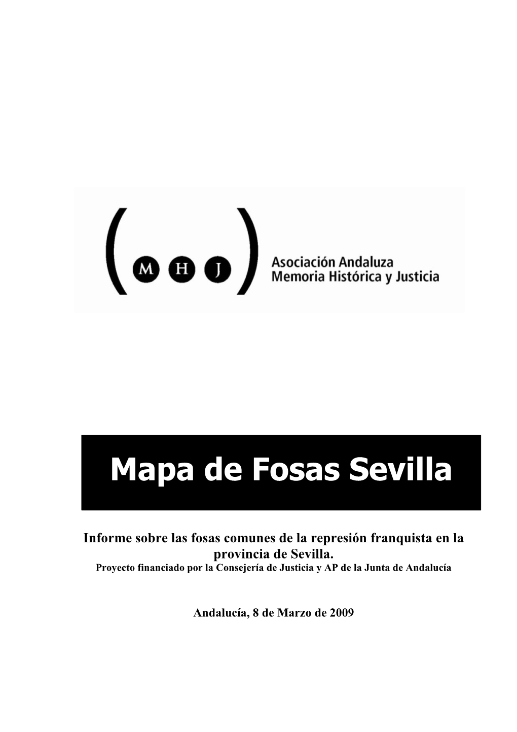 Mapa De Fosas Sevilla