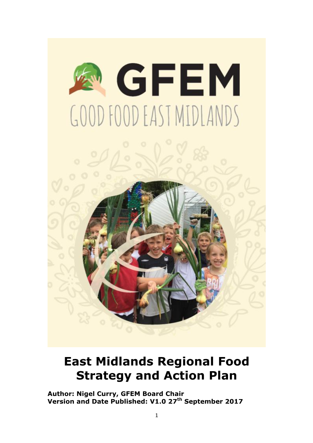East Midlands Regional Food Strategy and Action Plan