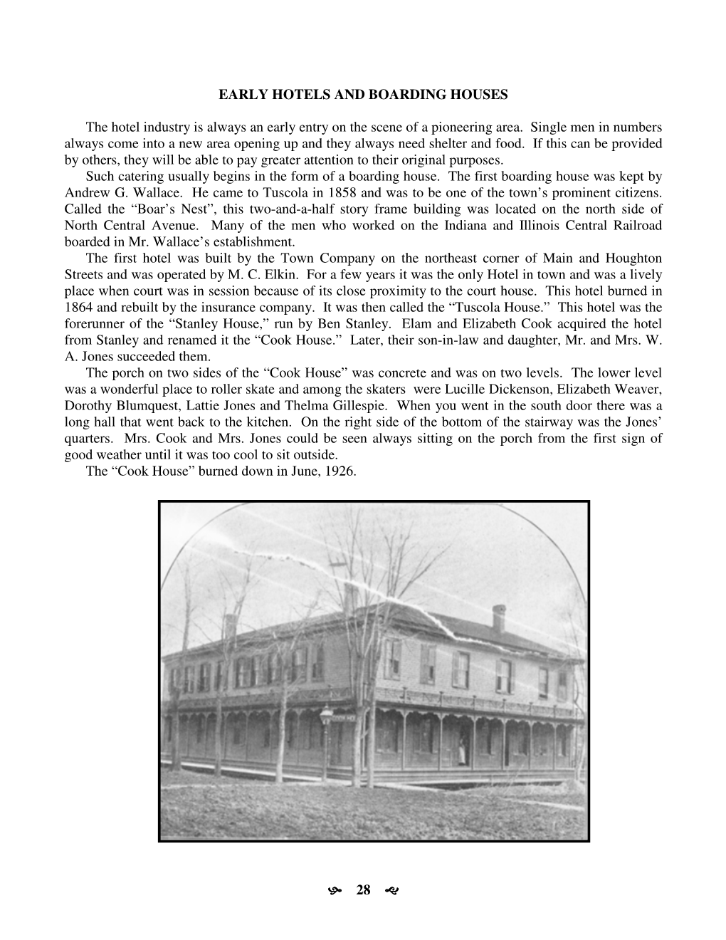 Early Hotels and Boarding Houses