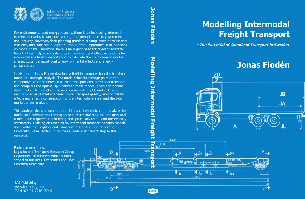 Modelling Intermodal Freight Transport Jonas Flodén