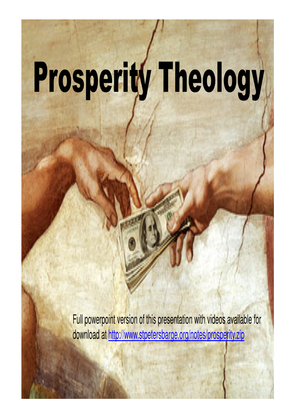 Prosperity Theology