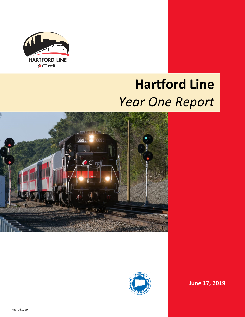 Hartford Line Year One Report