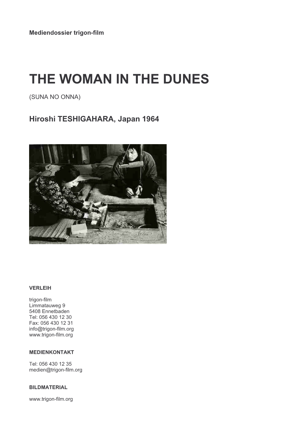 The Woman in the Dunes