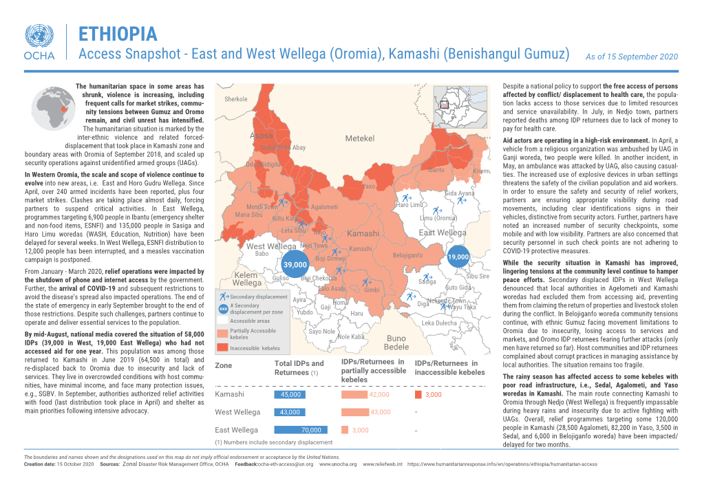 Humanitarian Access Snapshot