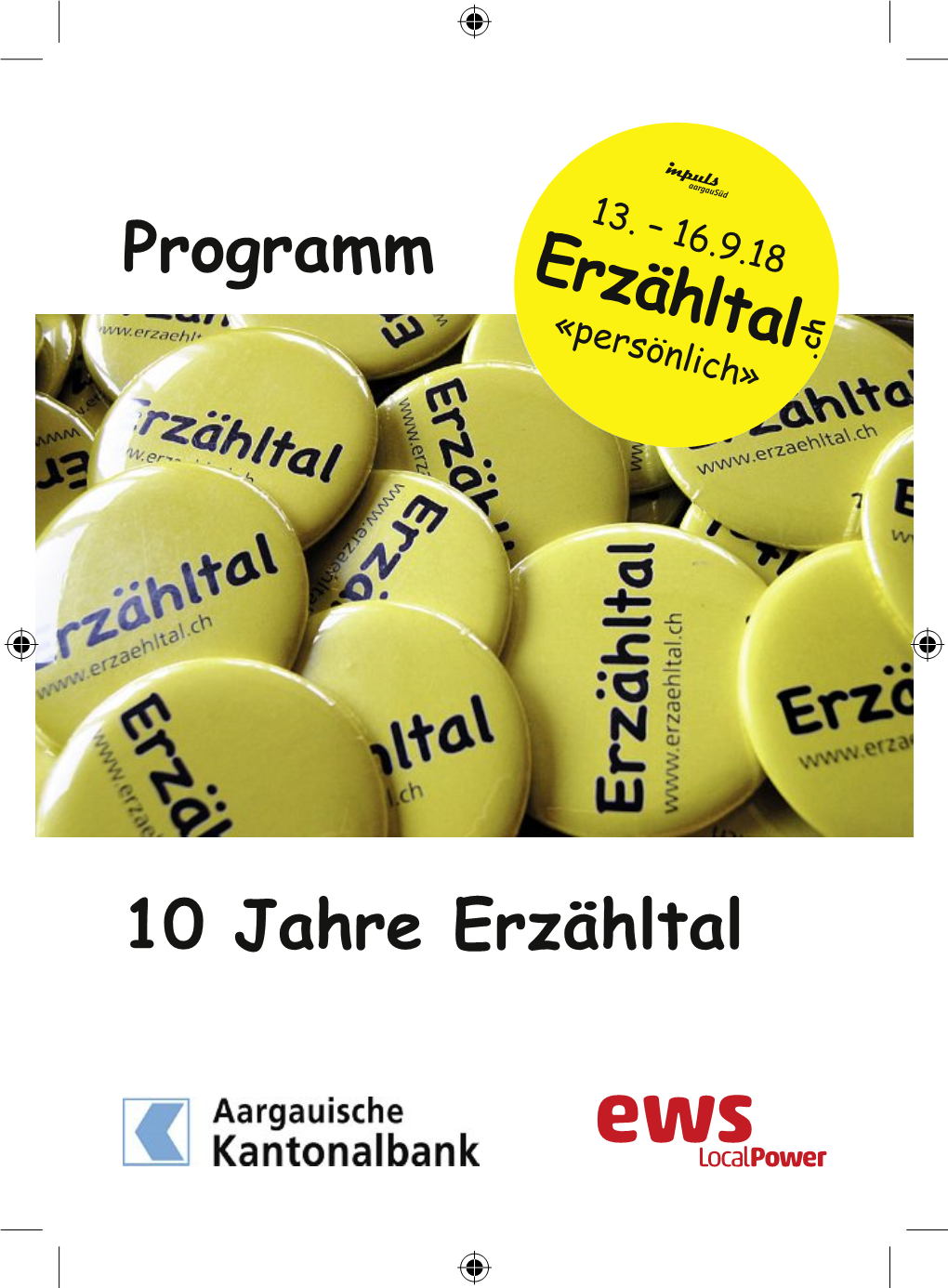 10 Jahre Erzähltal Programm