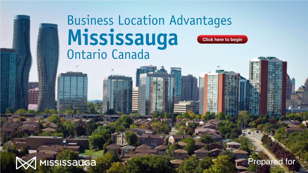 Business Location Advantages Mississauga Ontario Canada