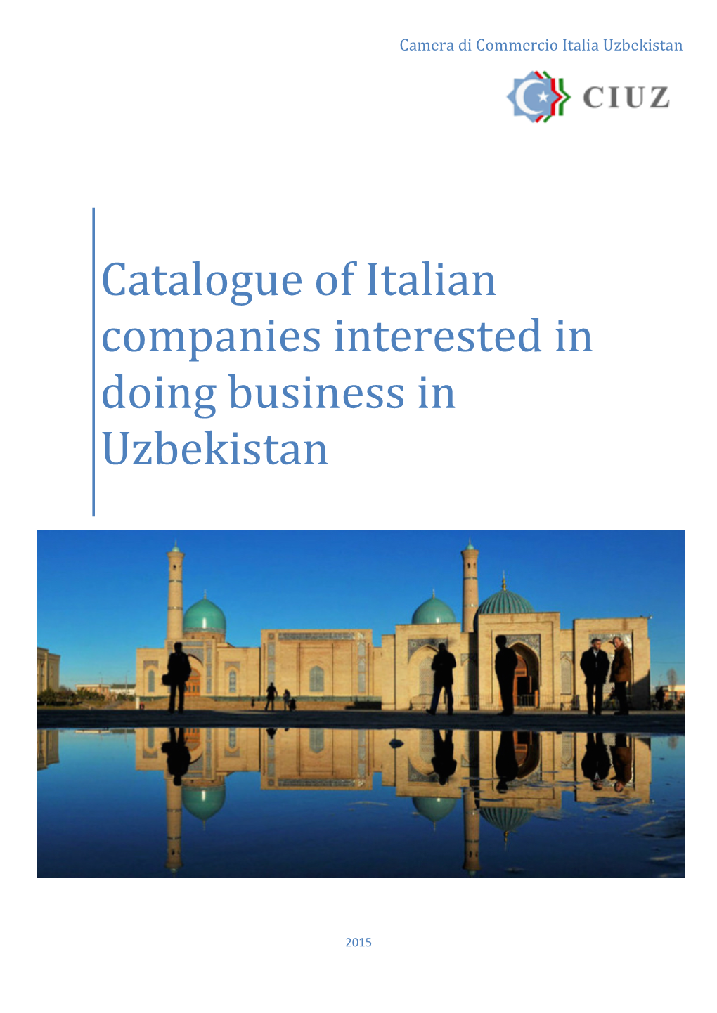 Catalogue of Italian Companies Interested in Doing Business In