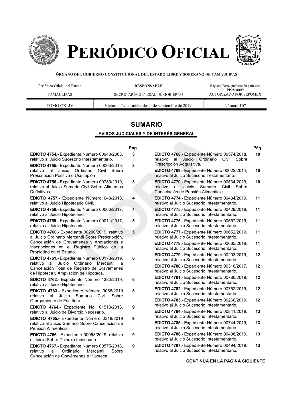 Judiciales Y De Interés General