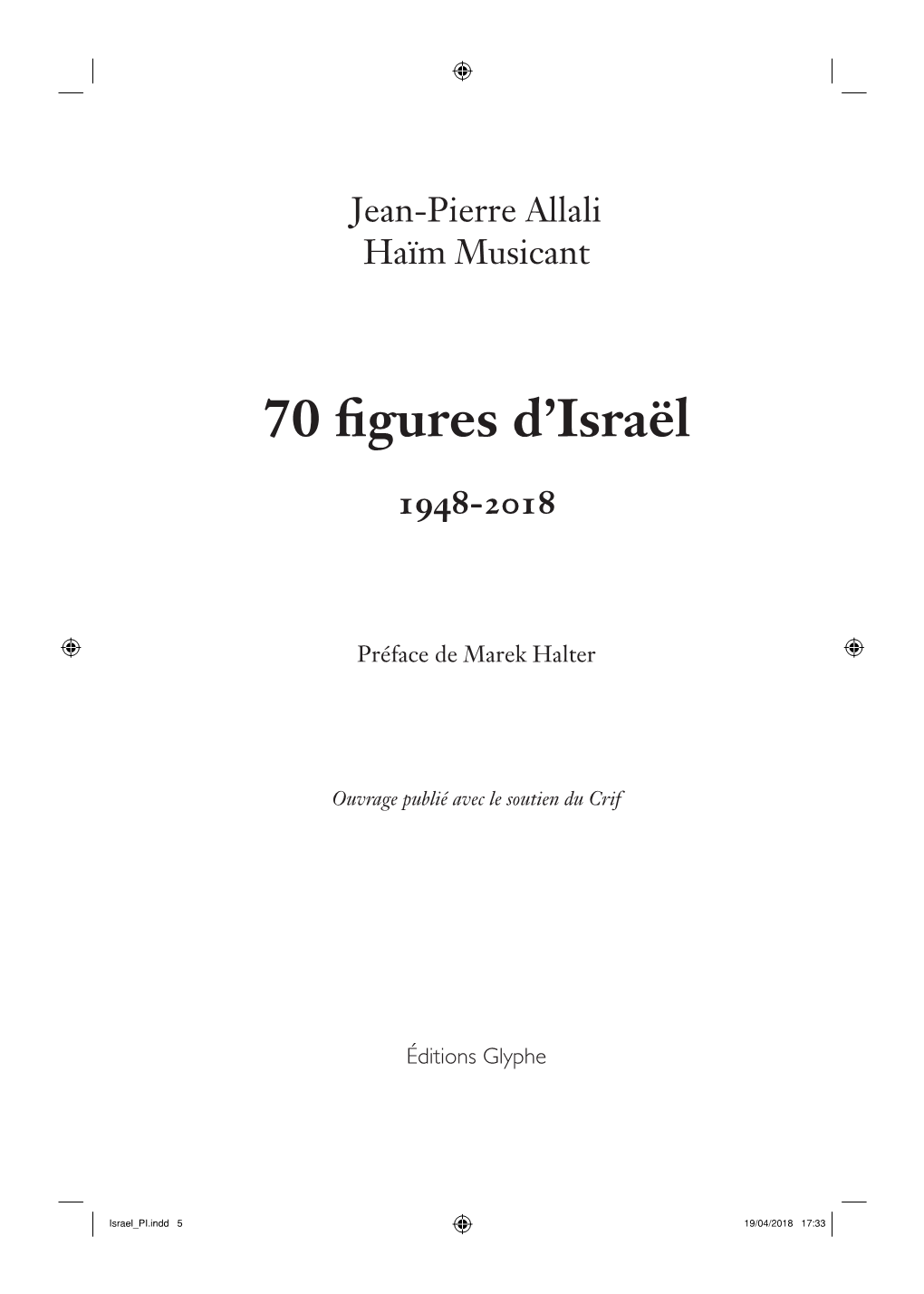 70 Figures D'israël