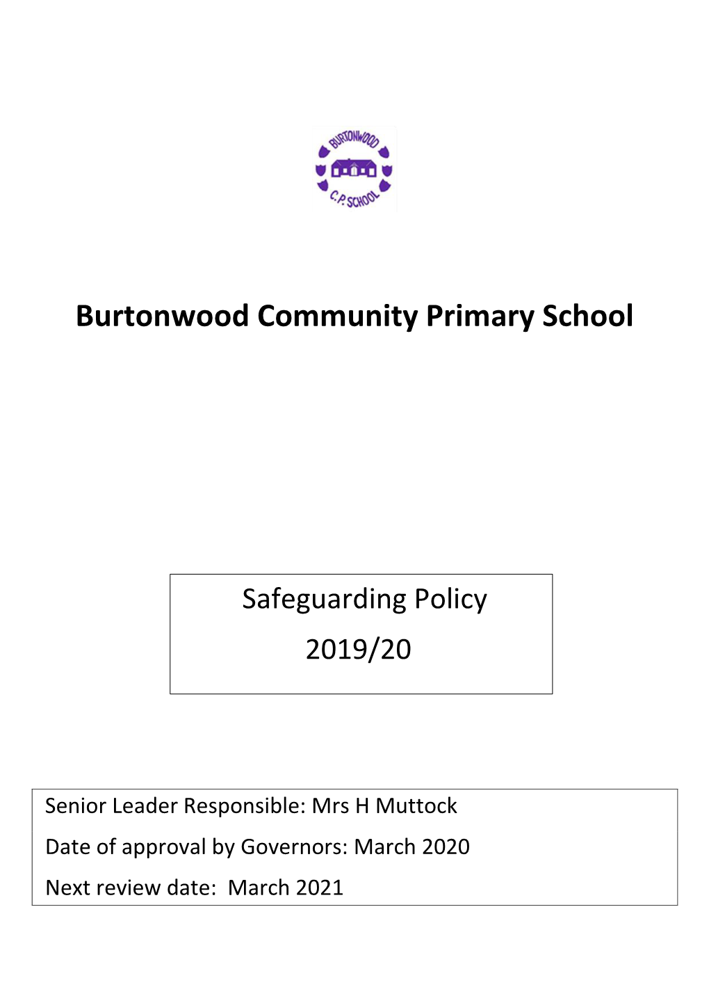 Burtonwood Community Primary School