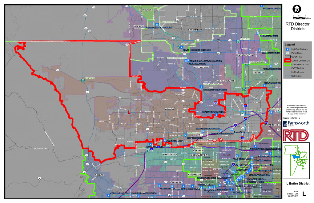 RTD Director Map District L