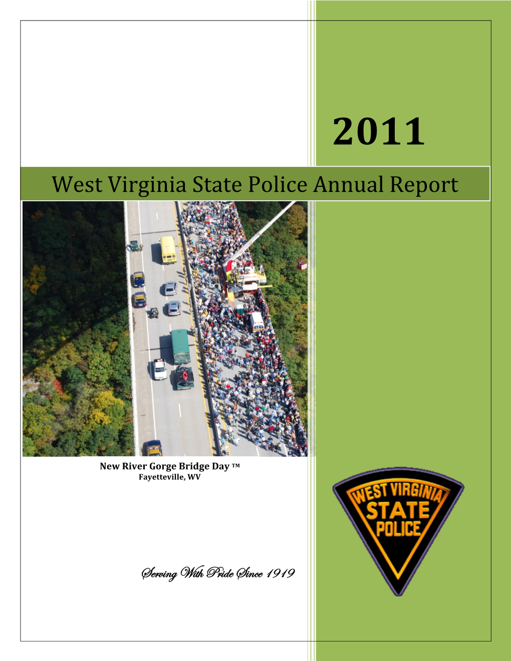 West Virginia State Police Annual Report