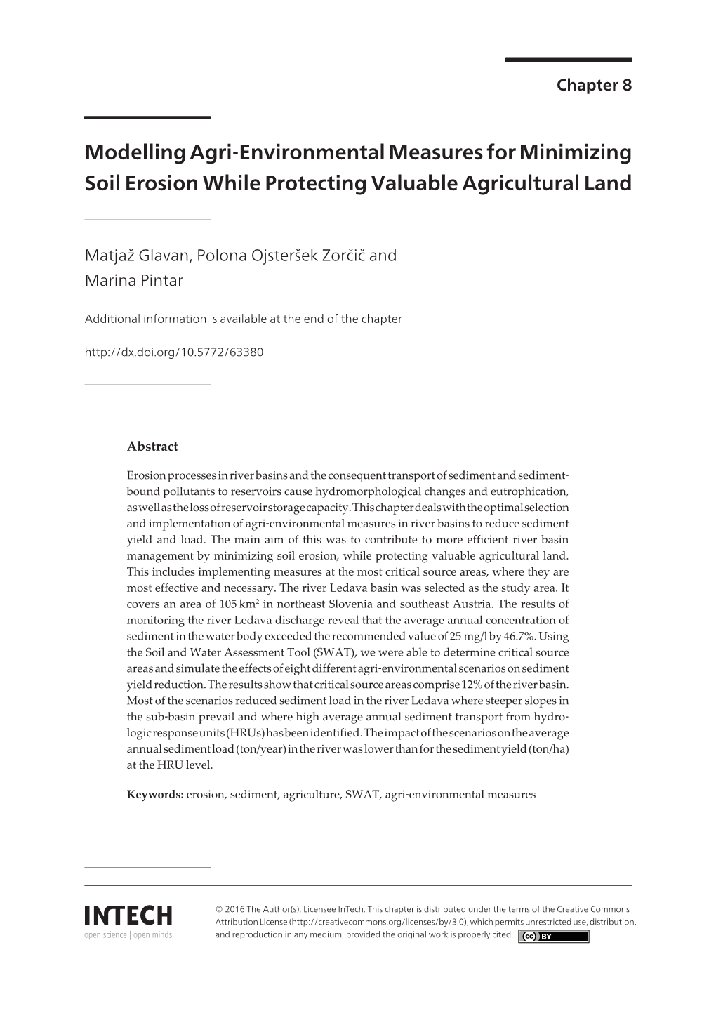 Modelling Agri‐Environmental Measures for Minimizing Soil Erosion While Protecting Valuable Agricultural Land