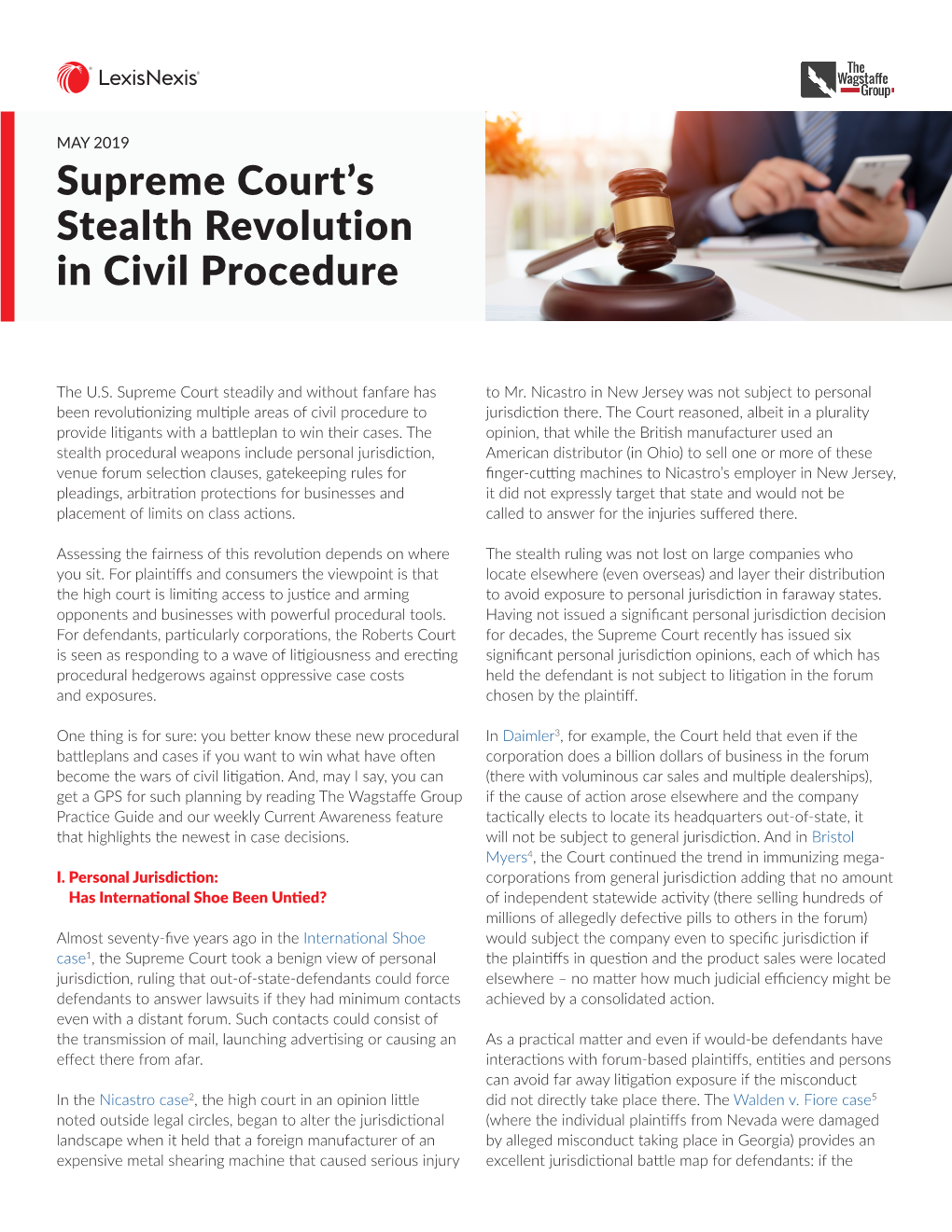 Supreme Court's Stealth Revolution in Civil Procedure