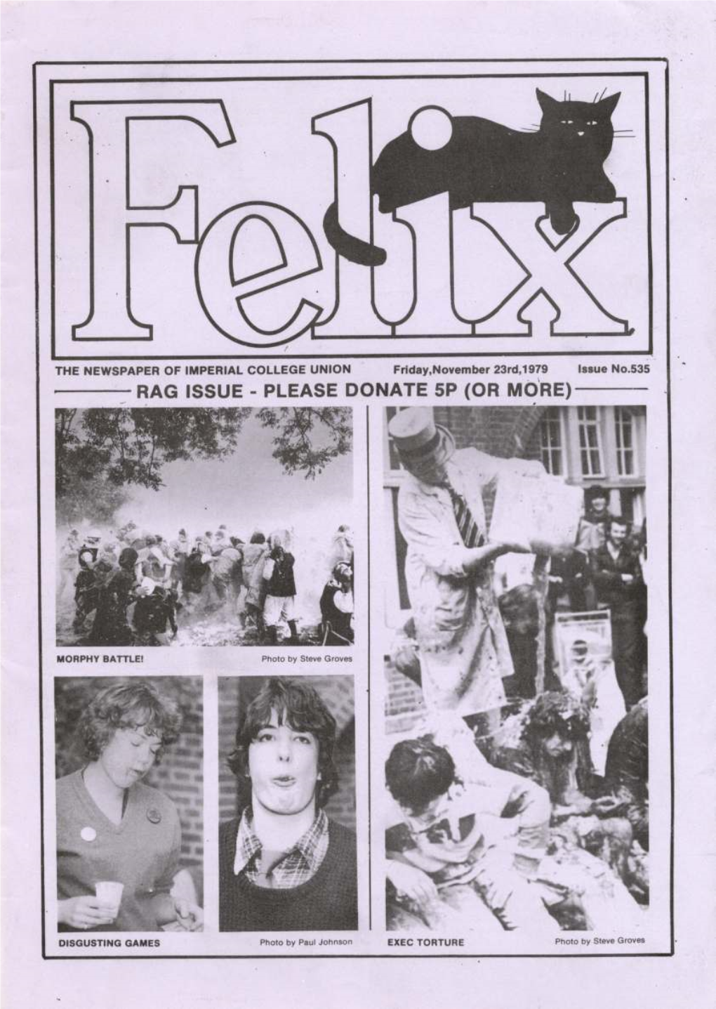 Felix Issue 504, 1979