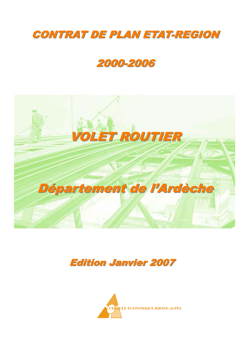 Volet Routier Ardèche Janv 07