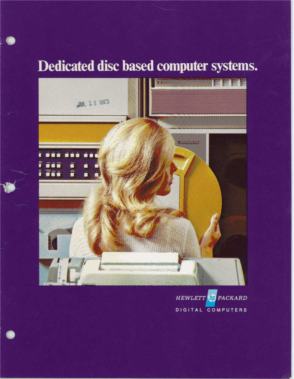 Dedicated Disc Based Computer Systems, 1971