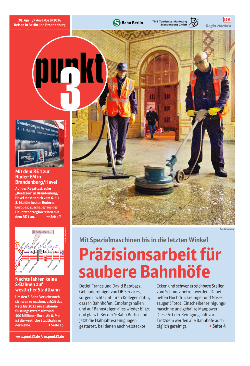 Präzisionsarbeit Für Saubere Bahnhöfe