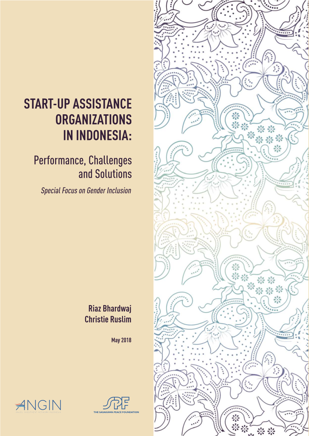 Start-Up Assistance Organizations in Indonesia