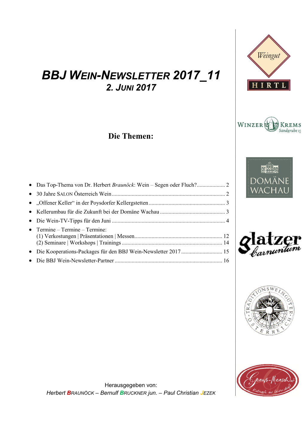 Bbj Wein-Newsletter 2017 11 2