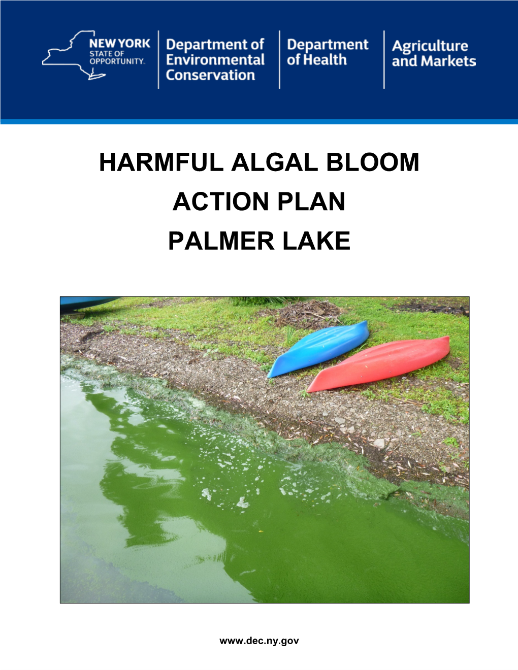Harmful Algal Bloom Action Plan Palmer Lake