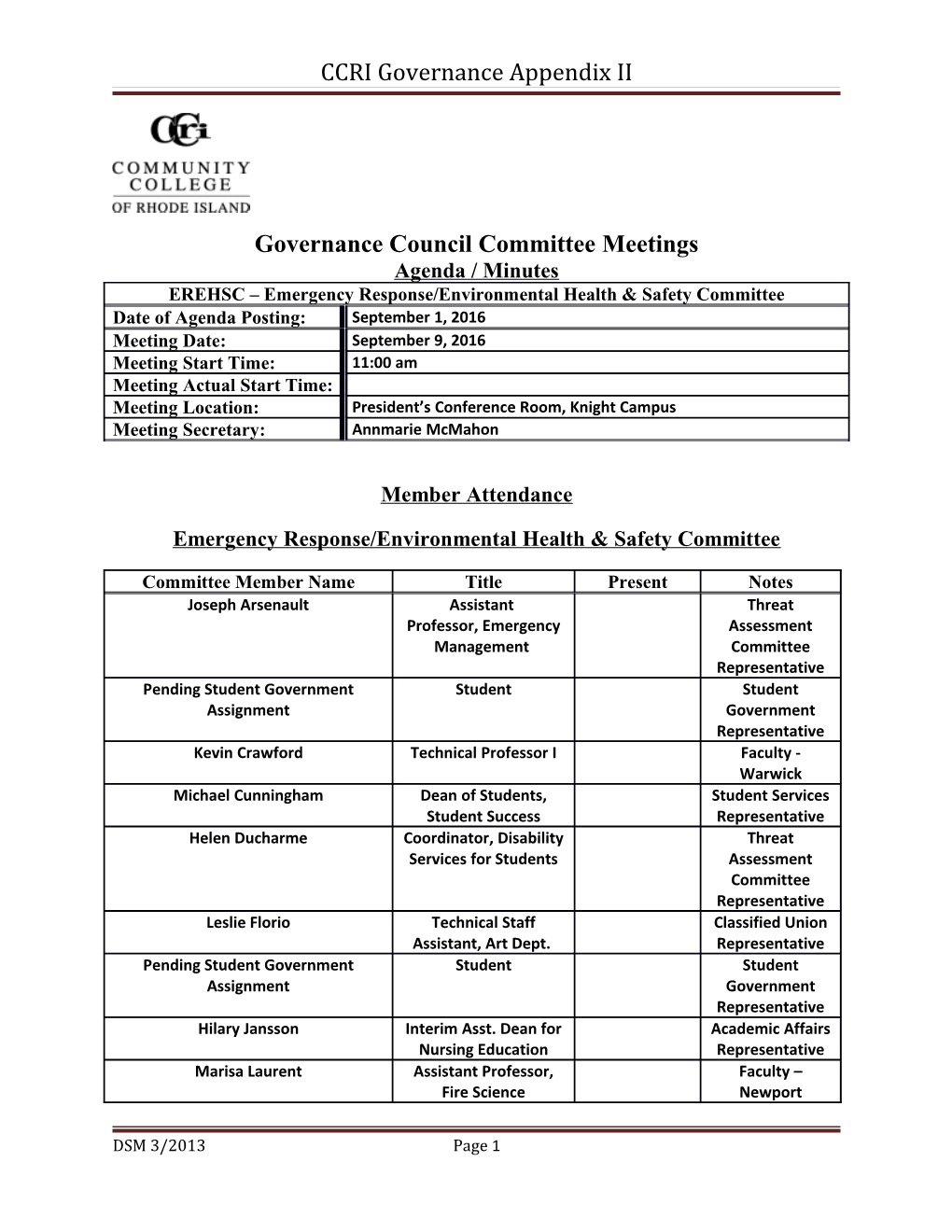 CCRI Governance Appendix II s3