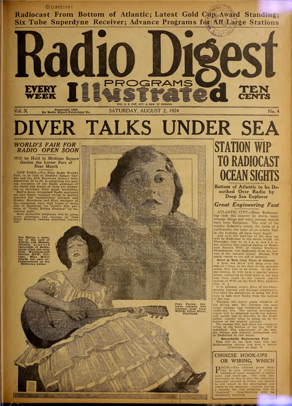 Radio Digest, 1924-1925