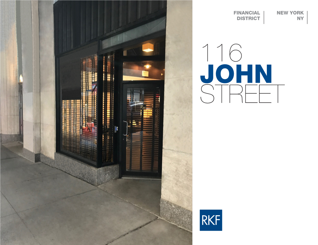 116 John Street, New York, NY