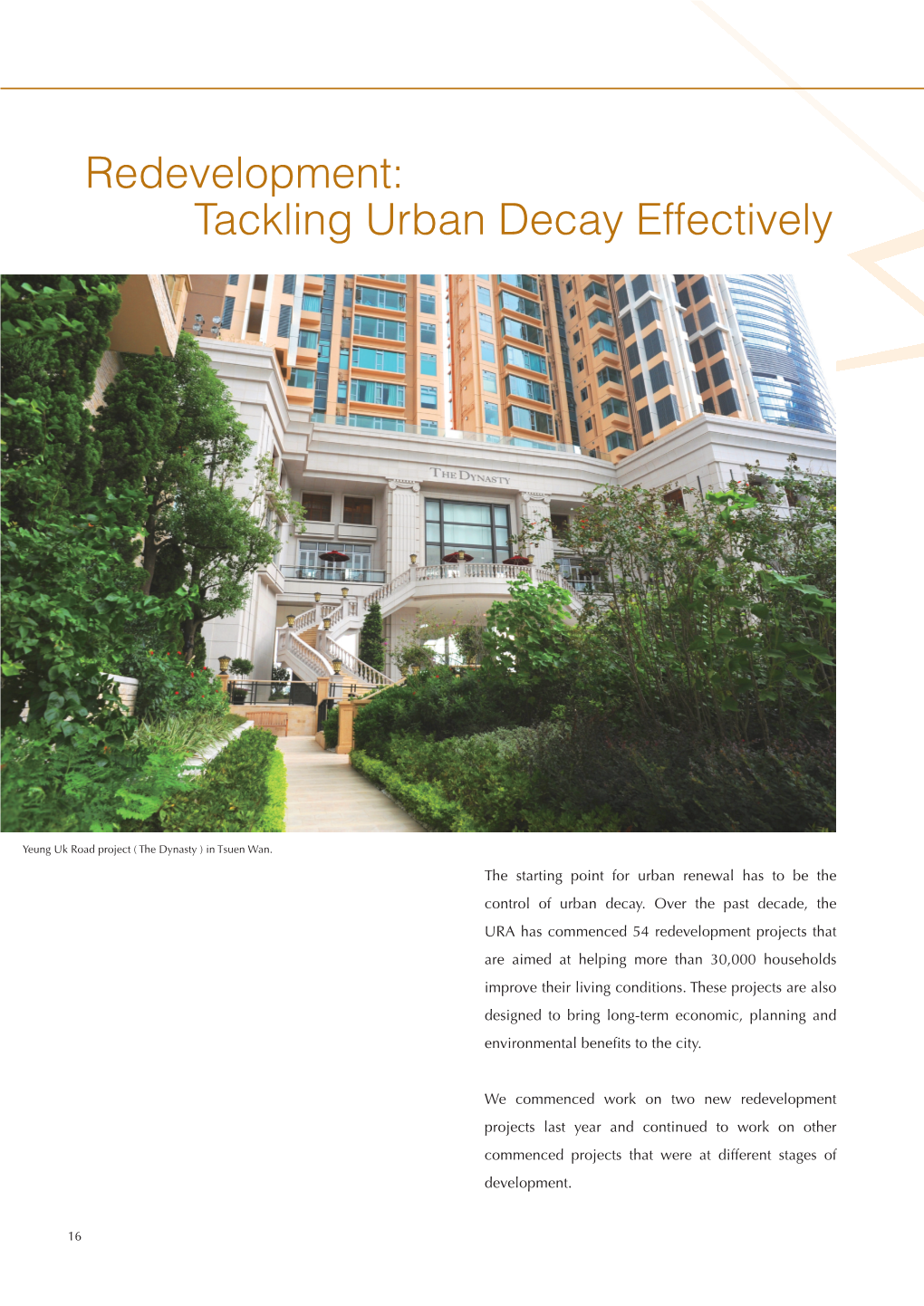 Redevelopment: Tackling Urban Decay Effectively
