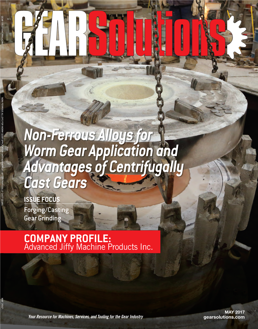 Non-Ferrous Alloys for Worm Gear Application and Advantages of Centrifugally Gears Cast