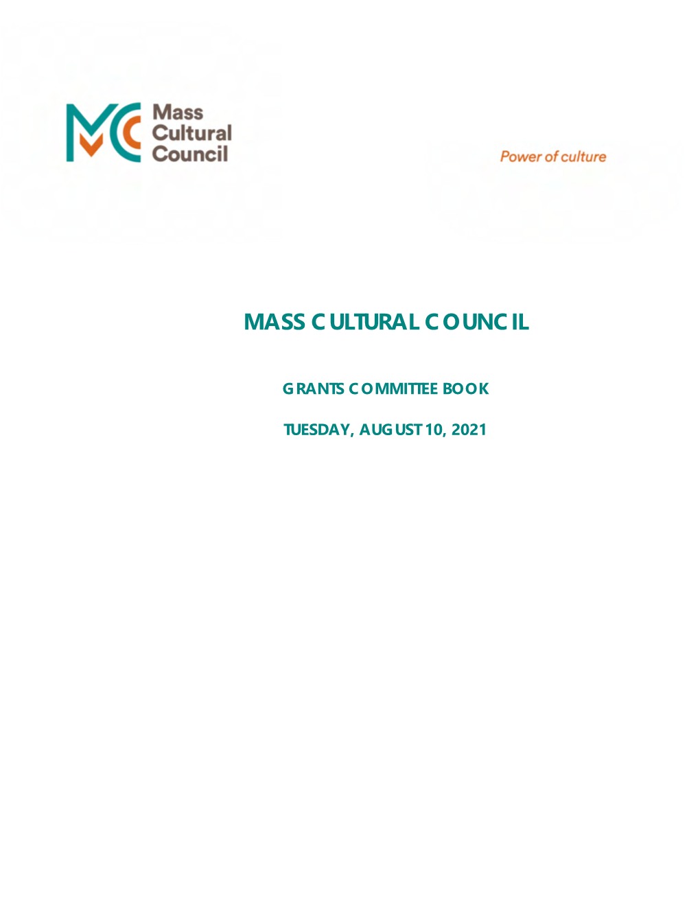 Mass Cultural Council