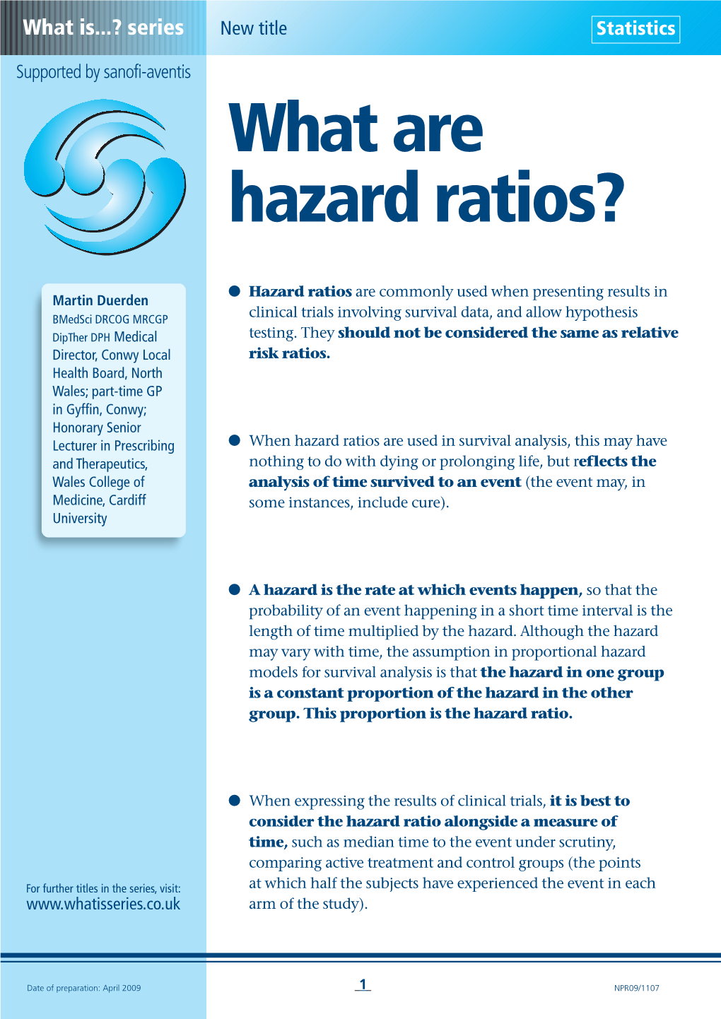 What Are Hazard Ratios?