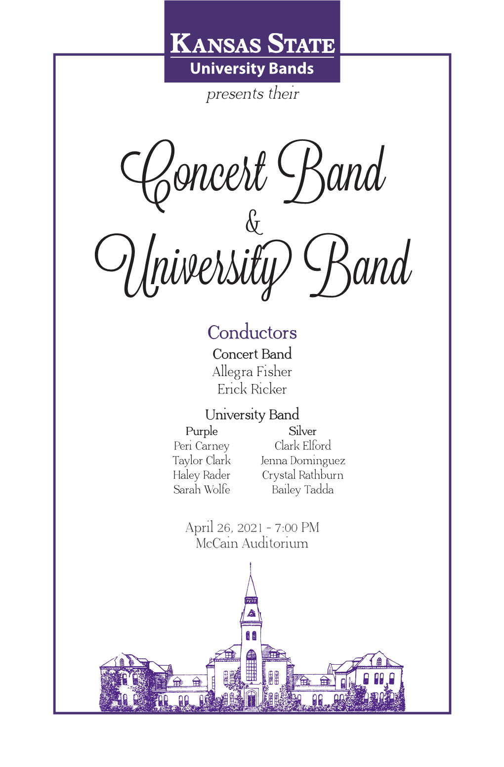 Concert Band & University Band