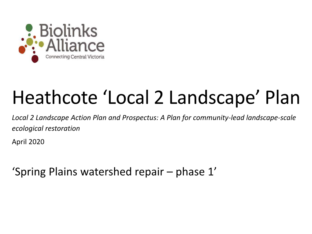 Download the Heathcote L2L Plan