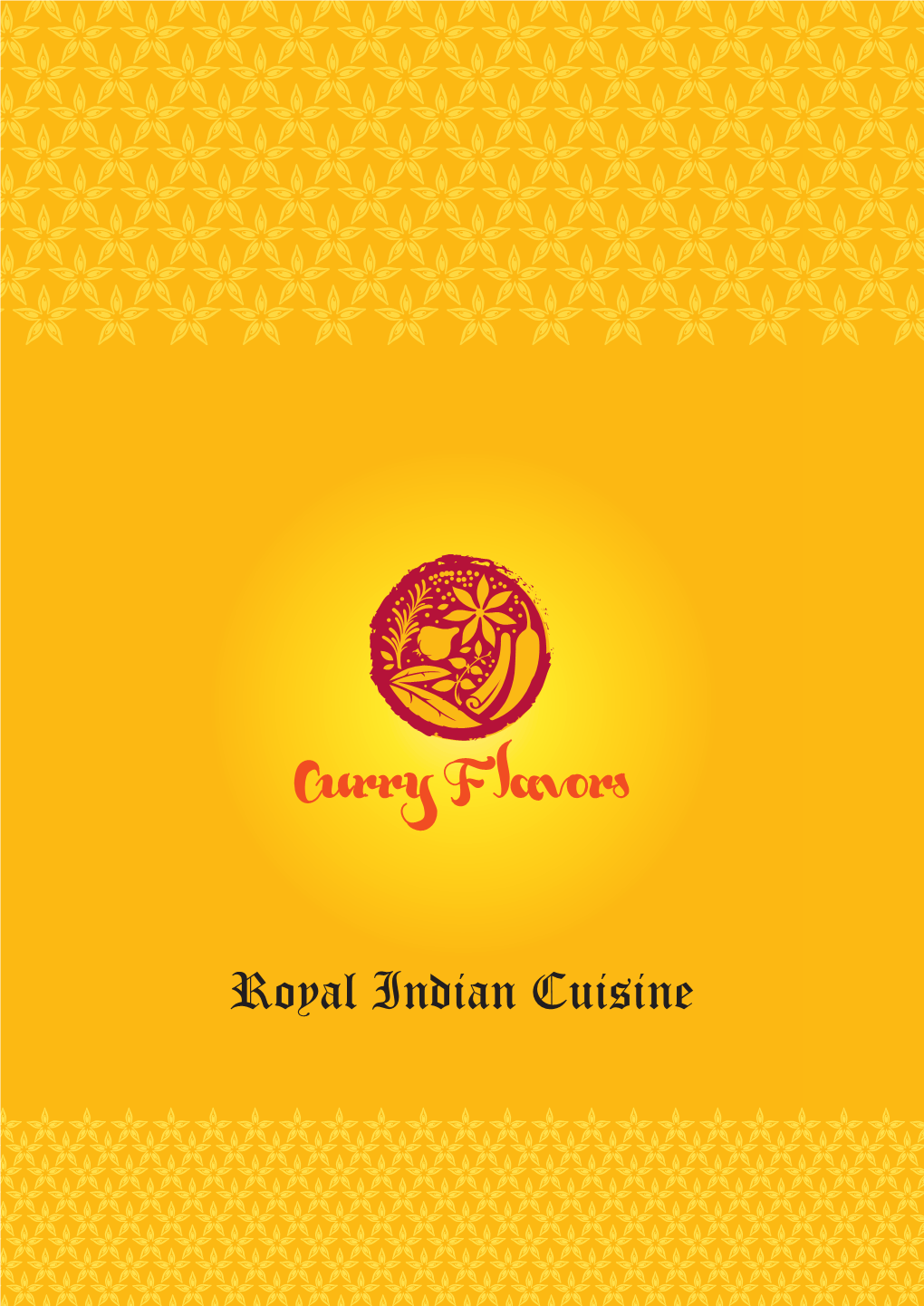 Curry Flavours Menu Nov 2019