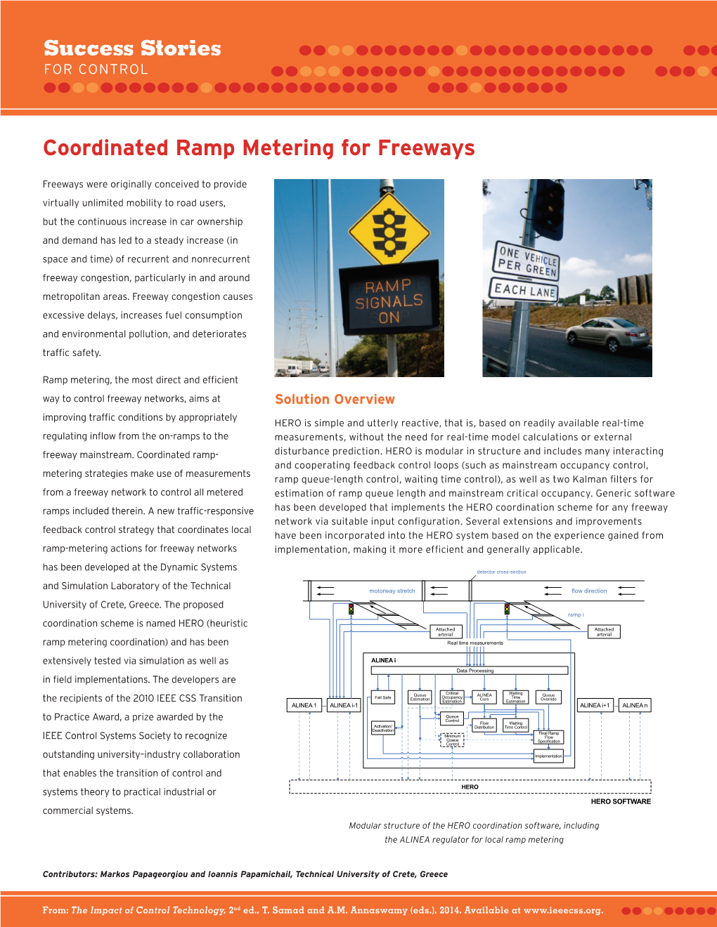 Coordinated Ramp Metering for Freeways