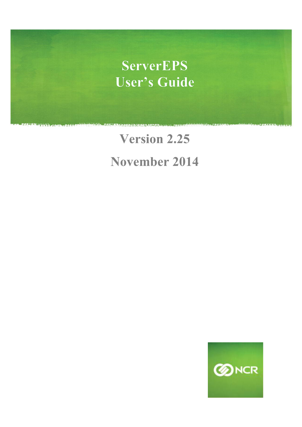 Servereps User's Guide