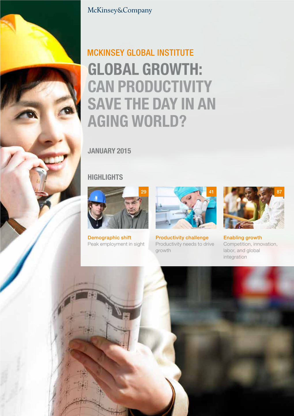 Global Growth: Can Productivity Save the Day in an Aging World?