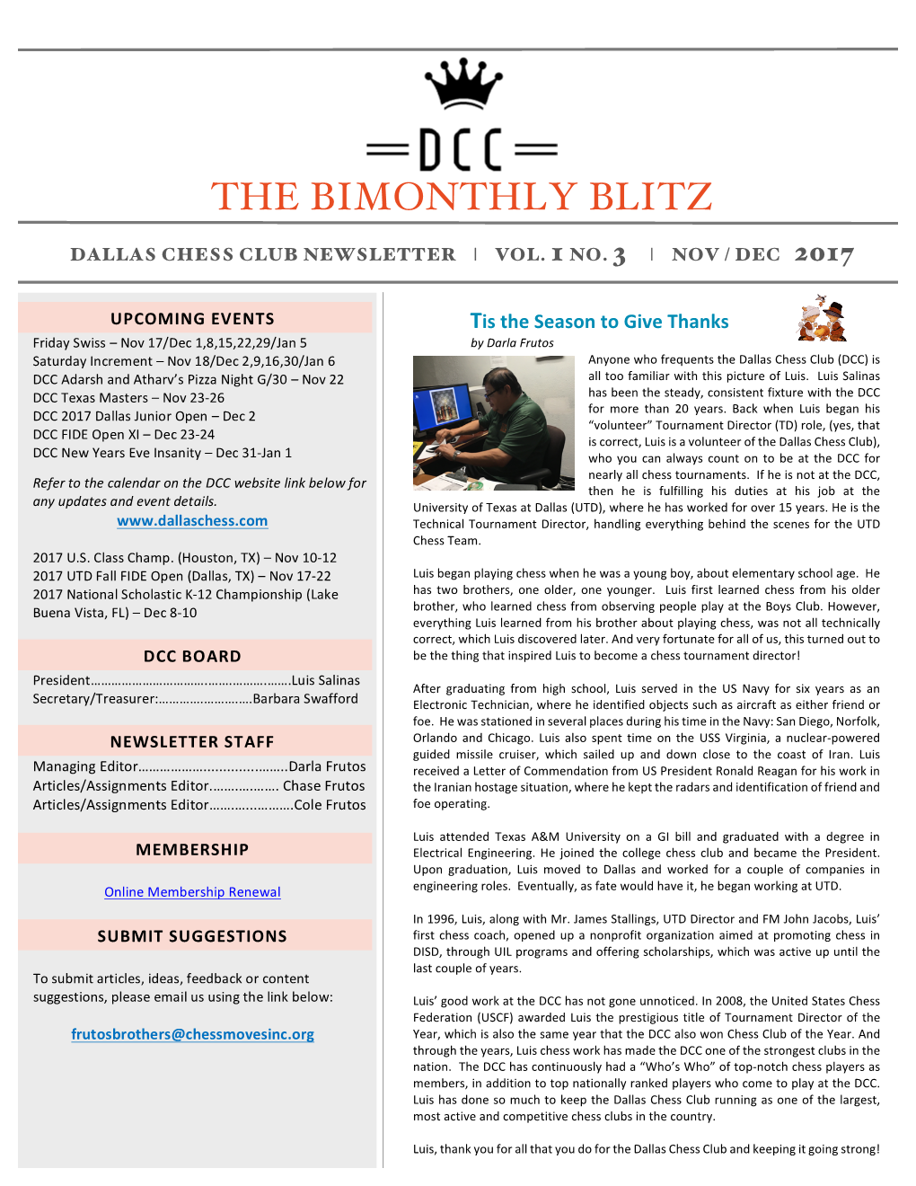 The Bimonthly Blitz