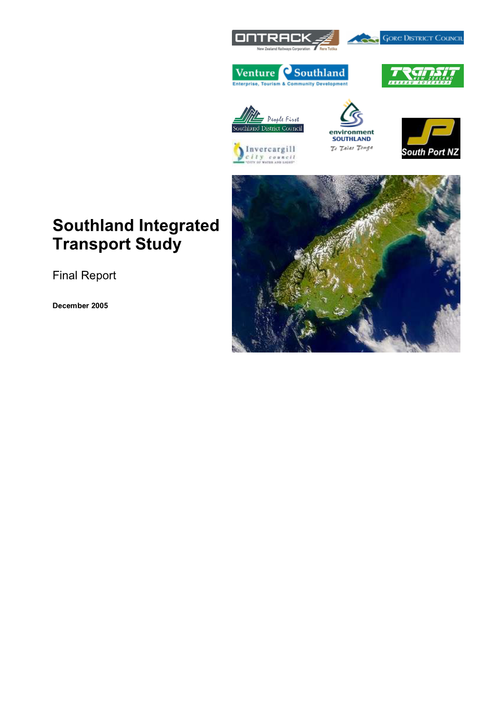 Southland Integrated Transport Study