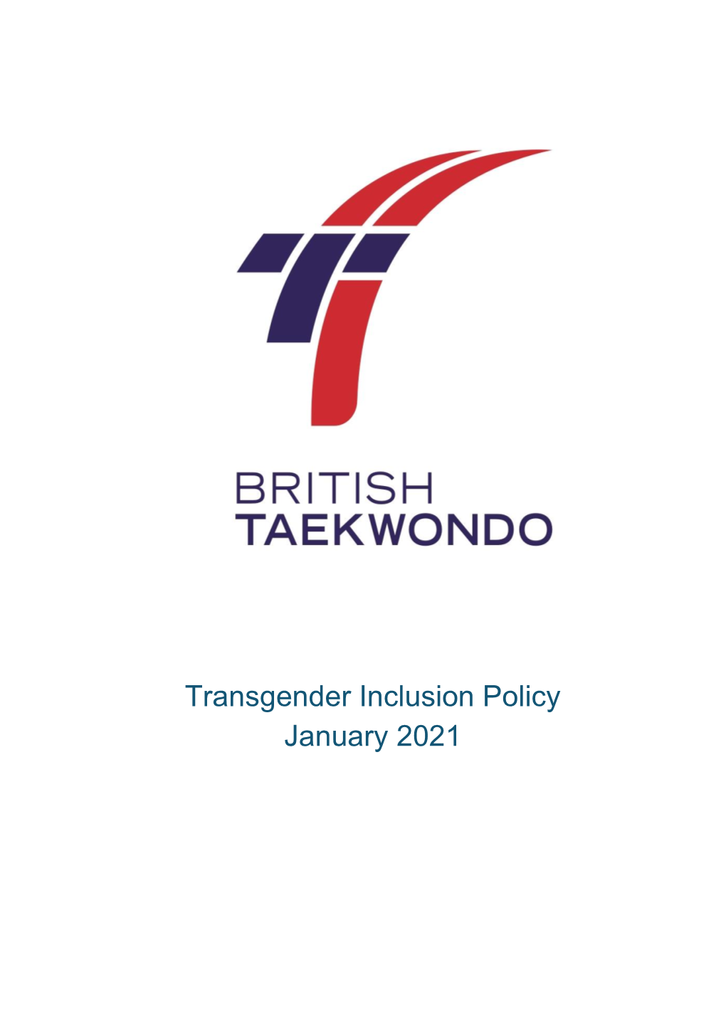 Transgender Inclusion Policy 2021