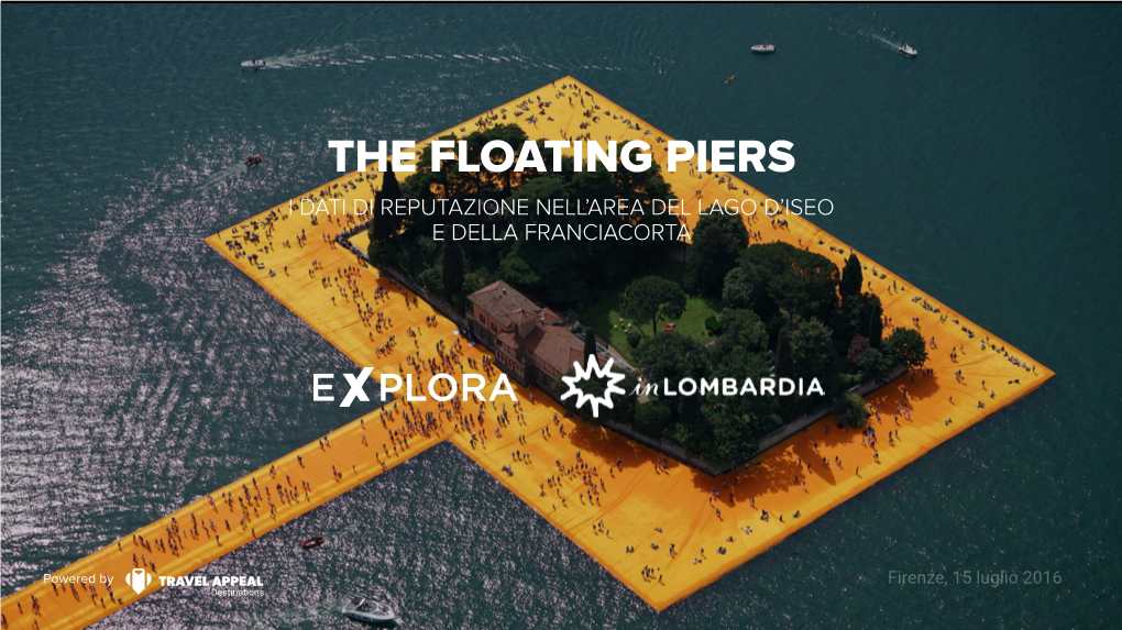 Anailisi Della Reputazione the Floating Piers