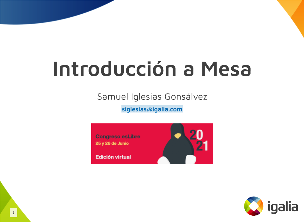 Introducción a Mesa