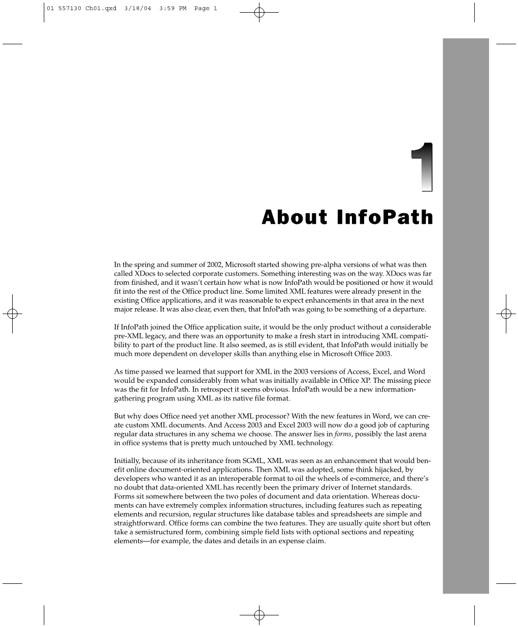 About Infopath