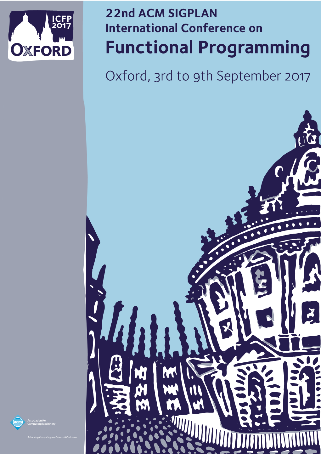 Functional Programming Oxford, 3Rd to 9Th September 2017 Maths Institute Floorplan