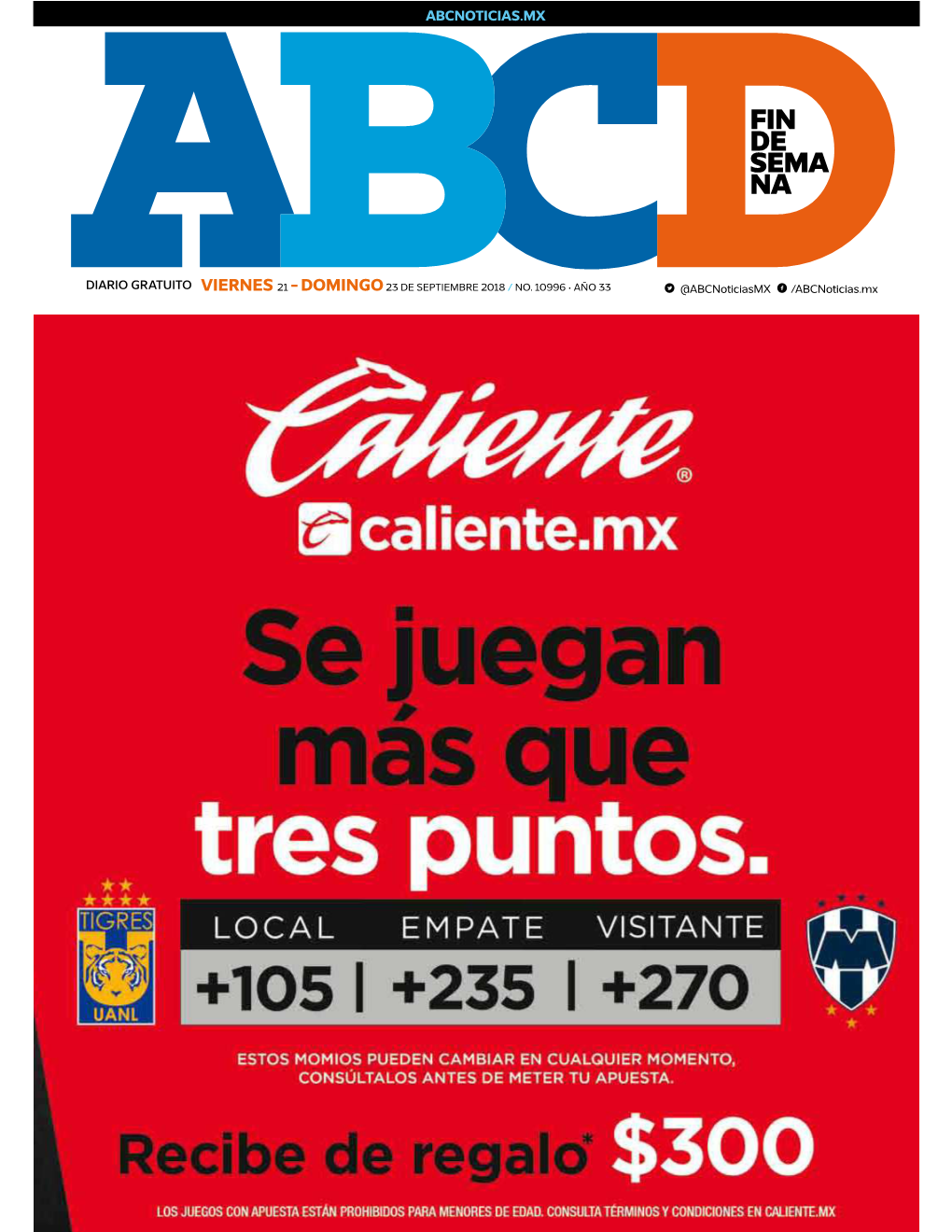 Diario Gratuito Viernes -Domingo