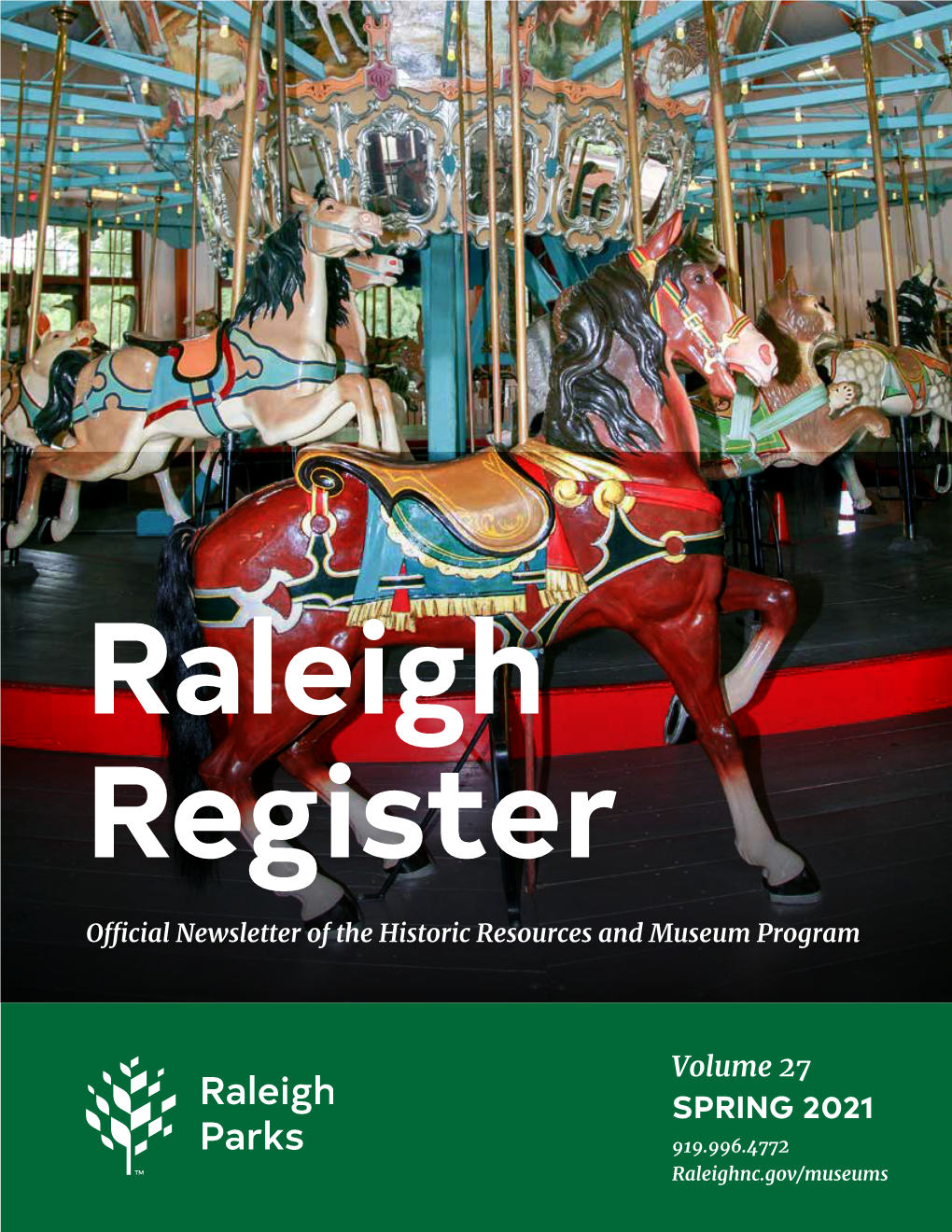 Raleigh Register Newsletter Spring 2021