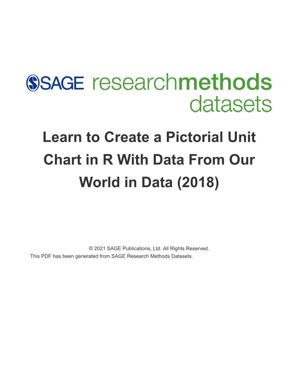 Learn to Create a Pictorial Unit Chart in R with Data from Our World in Data (2018)