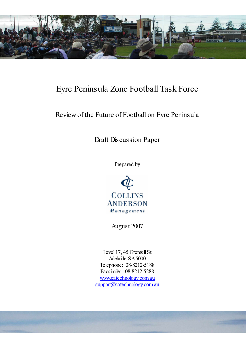 Eyre Peninsula Zone Football Task Force